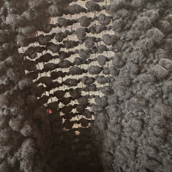 Evelin Brandt Black Textured Zipup 8 - Picture 8 of 8